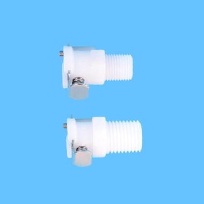 China LFD100 1/4 NPT Thread Body Plastic Valved Coupling Quick Disconnect Fittings With Female Body for sale