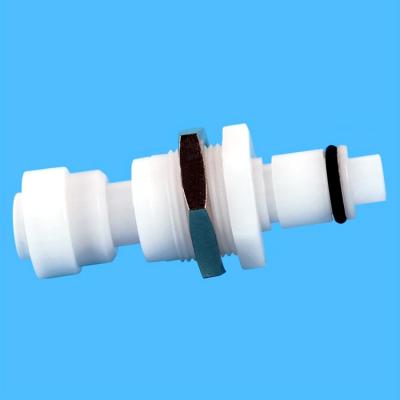 China Assay 1/4 Drive In 5/16 Inch Male Quick Tubing Panel Mount Disconnect Coupling for sale