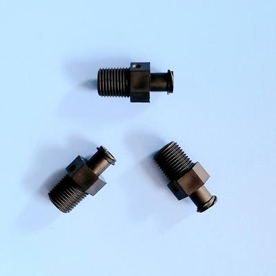 China Male Thread Straight White Connector Black Assay Elbow Female Luer Connector for sale