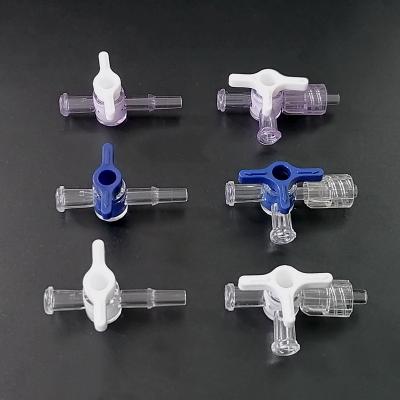 China General One Way Non Return Valve Plastic Three Way Check Valve Flow Control Luer Stopcock Valve for sale