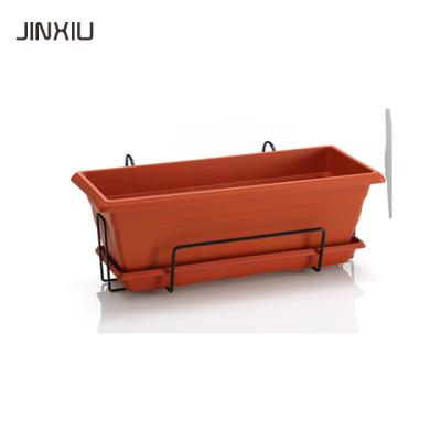 China Morden Rectangular Garden Planter Plastic Window Planter Box for sale