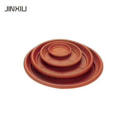 China Household Items Around Succulent Plants Seeding Flower Trays Plastic Potted Saucers for sale