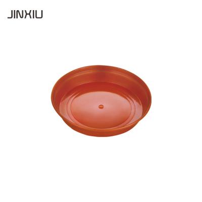 China Cheap Morden Clay Color Garden Indoor Round Plastic Grow Plant Saucer Plastic Plant Potted Saucer for sale