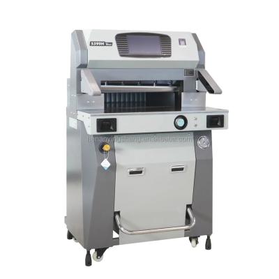 China Hotels 5399H Program Control Hydraulic Paper Cutter Machine for sale