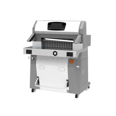 China Heavy Duty A2 Size Hotels Paper Cutter Guillotine Automatic Paper Slitter Paper Trimming Machine Price for sale