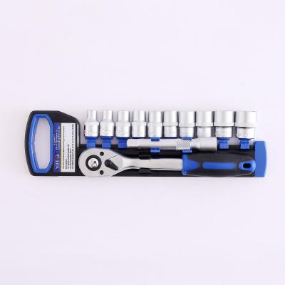 China Repair 1/4 Socket Set 12PCS Rachet  Wrench Home Hardware Hand Tool Use for Repair for sale