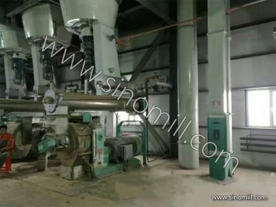 China Brand New  Animal feed processing machine plan with once crushing for sale