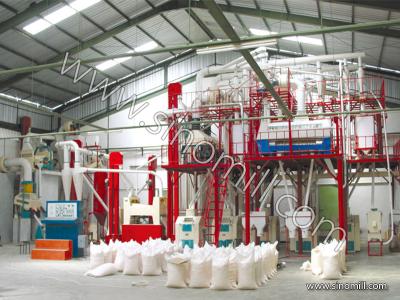 China Complete set of Maize grits machine with high quantity and competitive price for sale