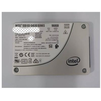 China SSD for Intel S4510 960G SATA SSDSC2KB960G801 Server Solid State Disk for sale