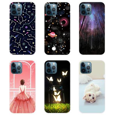 China Dirt-Resistant Custom Design Clear Phone Cases For iphone 12 11 Pro Max UV Printed XR TPU Cell Phone Case for sale