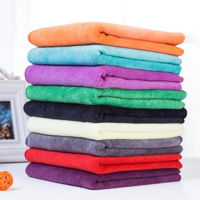 China Wholesale hot sale 35*75cm cheap custom made microfiber towel QUICK DRY microfiber hand hair towel for sale