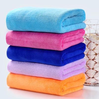 China Factory 35x175cm QUICK DRY Polyester Hand Towel Microfiber Towel Absorbent Hand Towel for sale