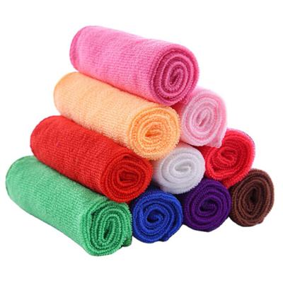 China 50 Pack Sustainable Hot Sale Multicolor Microfiber Cleaning Cloth Set For Kitchen Dish Cleaning for sale