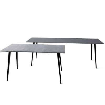 China Manufacturer Wholesale Rectangular Manager Table Space Cement Office Modern Table Home Modern Concrete Executive Desk for sale