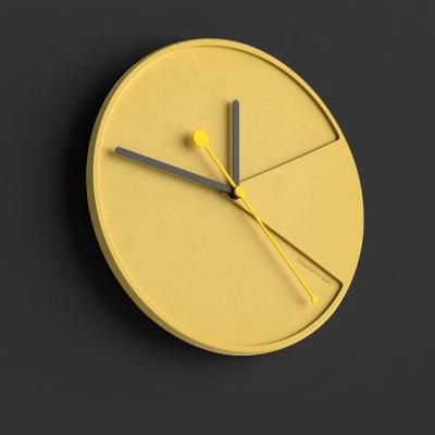 China New Design Best Quality CREATIVE Fashion Concrete Decorative Wall Clock for sale