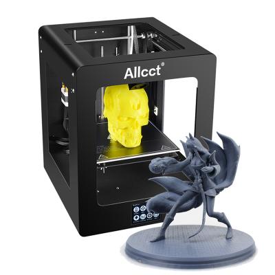 China Allcct 3d printer simple industrial grade large design 3d printer high precision FDM graphic digital printing machine for sale