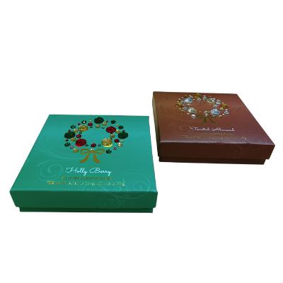 China OEM Luxury Handmade Diamond Lid Paper Box And Base Packaging Gift Boxes With Paper Card Tray For Soap Bottles Products for sale