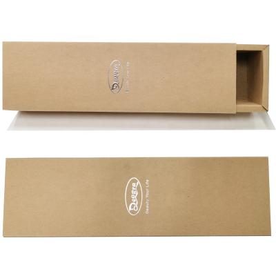 China Recyclable Custom Logo Uncoated Foldable Aluminum Foil Folding Uncoated Paper Gift Box Paper Packing Cardboard Flat Shipping Packaging Design for sale