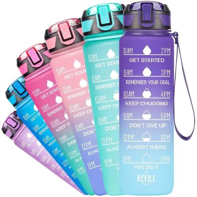 China Fast Delivery Stocked Custom Design Vacuum Insulated Travel Plastic Sports Leak Proof Water Bottle for sale