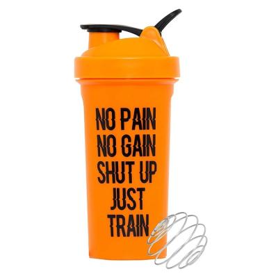 China Portable Plastic Foldable Hand Stocked High Performance Sports Fitness Shaker Bottle for sale