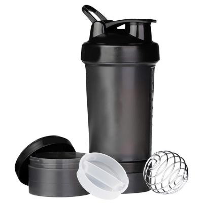 China Minimalist Plastic Protein Stored High Performance Leakproof Plastic Sports Shaker Bottle for sale