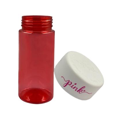 China Customized high quality 300ml PET cosmetic bottle with 53/400 CSC cap for cosmetic paste lotion storage for sale