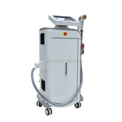 China Best Selling Dye Removal Hair Removal Machine Diode Laser 808nm Hair And Tattoo Removal Machine for sale