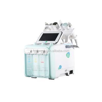 China Skin Tightening Hydraulic Facial Ultrasonic Oxgen Jet Peel Facial Machine Hydra Microdermabrasion Machine H2O2 for sale