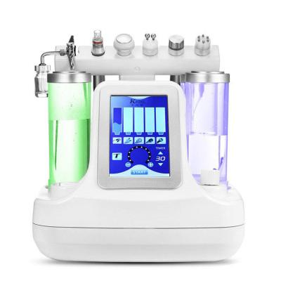 China Skin Tightening Portable High Quality 6 in 1 Hydraulic Oxygen Facial Machine Aqua Peel Oxygen Machine for Facial Skin Care for sale