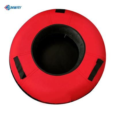 China Collapsible Inflatable Snow Tube Ski Tube Heavy Duty PVC Snow Tubing Inflatable Snow Tubing With Customized LOGO for sale