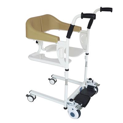 China Convenient / Safe / Comfort Medical Patient Bath Transport Toilet Chair For Disabled People And Elderly People for sale