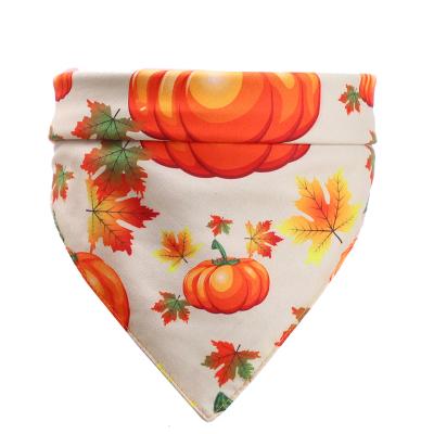 China Newest Dog Thanksgiving Bandana Dog Bandana Fancy Printed Dog Bandana Custom Viable for sale