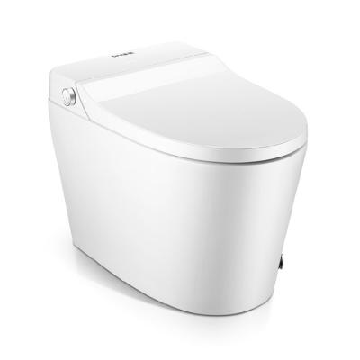 China Double-flow Sanhe Modern Luxury Public Ceramic Automatic Operation Cleaning Flushing Appliance Wc Smart Toilet for sale