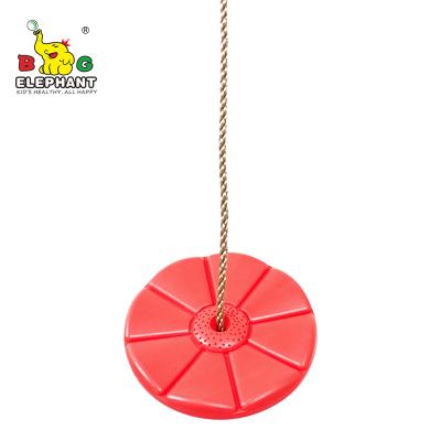 China Leisure Occasion Plastic Flower Disc Tree Swing For Outdoor Playground And Swing Set for sale