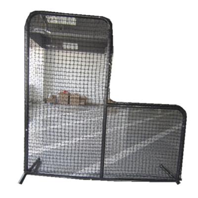 China Black Coated Baseball L Screen Frame Baseball Practice Net for sale