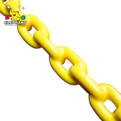 China Leisure Occasion Swing Accessories PVC Galvanized Coated Chain for sale