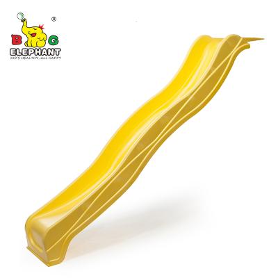 China Amusement Park Outdoor Outdoor Playground Accessories Plastic Play Slide for sale