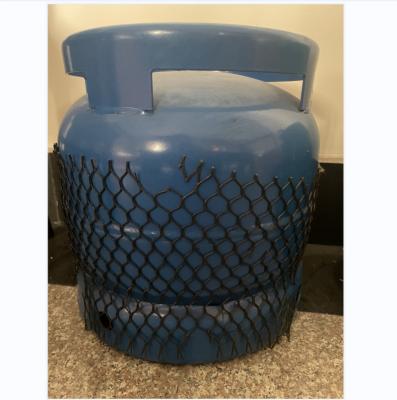 China Top Quality Portable Low Pressure LPG Steel 2.5 Kilograms Cooking Blue Steel Gas Cylinder for sale