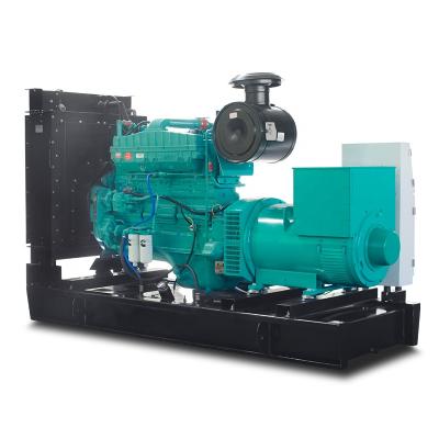 China Wetech 300kw 400kva electric dynamo generator with Cumins engine 375kva power genset price WTC-300GF for sale