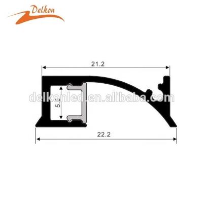 China New Aluminum Ceiling Wash Machining Led Decorations Indirect Lighting Channel Aluminum Profile Led for sale