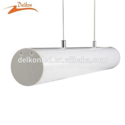 China Modern 0.9M 130Lm/W 270 Degree Linear Desk Pendant Light For Residential And Commercial Lighting for sale