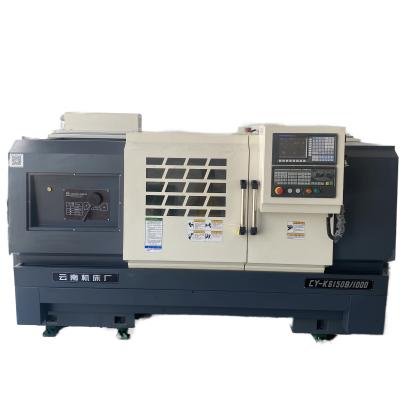 China CY-K6150B Factory Low Price Horizontal Bed Feed CNC Motor Lathe Tool High Quality Automatic Turning Machine for sale