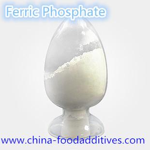 China Ferric Phosphate food additives food grade CAS:10045-86-0, 31096-47-6 for sale