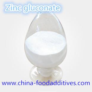 Chine Zinguez le gluconate/additifs/renforceurs chauds CAS de nutrition d'addidtives de nourriture de vente : 4468-736-9 à vendre