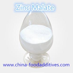 Chine Catégorie comestible CAS de renforceurs de nutrition de malate de zinc de grande pureté d'additifs : 2847-05-4 à vendre