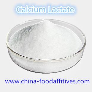 Chine Catégorie comestible CAS de lactate de calcium d'additifs : 814-80-2 à vendre