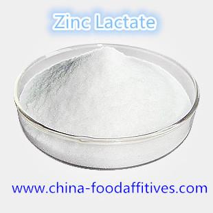 Chine Catégorie comestible CAS de lactate de zinc d'additifs : 16039-53-5 à vendre