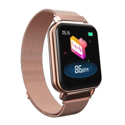 China Free Shipping New APP Control Fashion Y6Pro Wristband 2021 Fitness Watch Smart Bracelet for sale