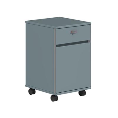 China Commercial Furniture Sale Office Melamine Storage Cabinet Mobile Office Storage Rotating Filing Cabinet for sale