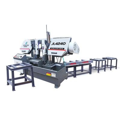 China Metal Cutting Rebar Band Saw Machine CNC Automatic Feeding Rebar Cutting Machines for sale